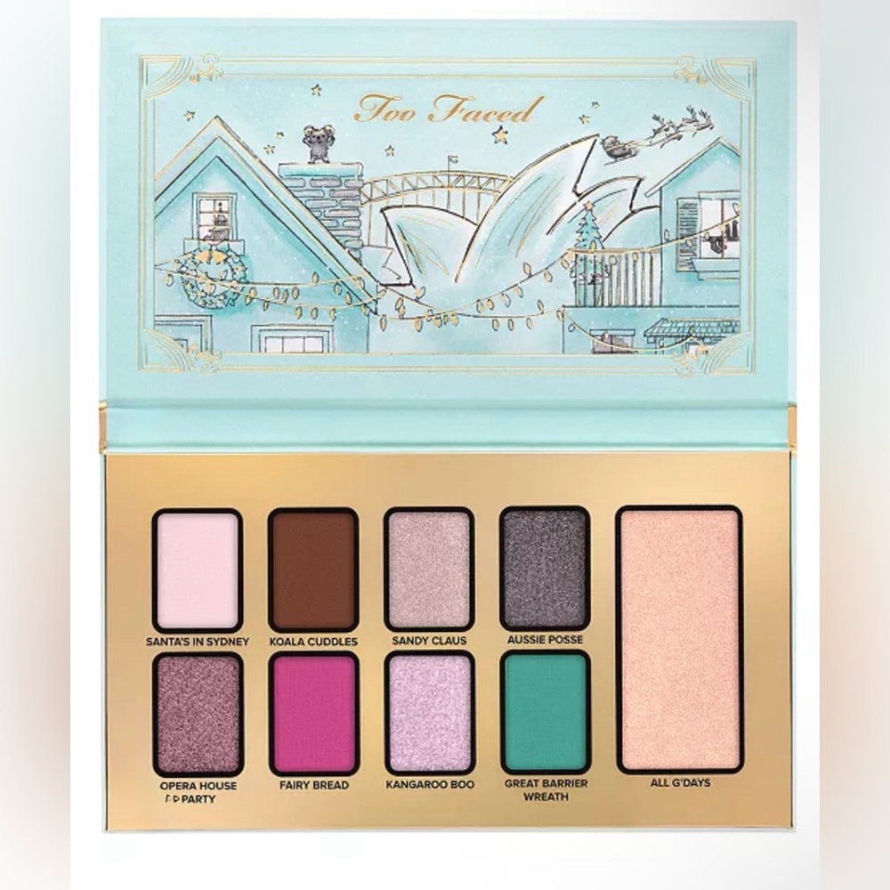 Too Faced Christmas in Sydney Limited Edition Palette New